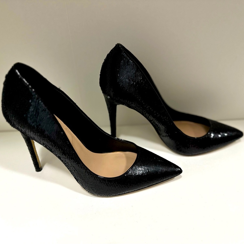 Aldo Sequin Pumps 8.5